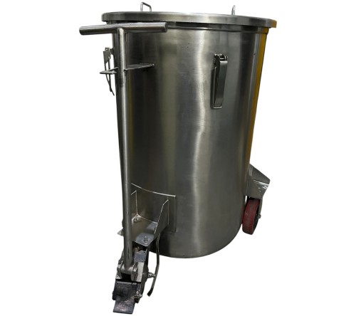 Cuba Industrial En Acero Inoxidable 180 Kg